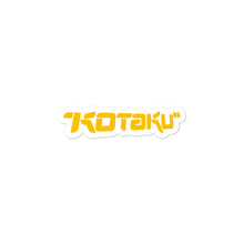 Load image into Gallery viewer, Kotaku Logo Stickers - Yellow
